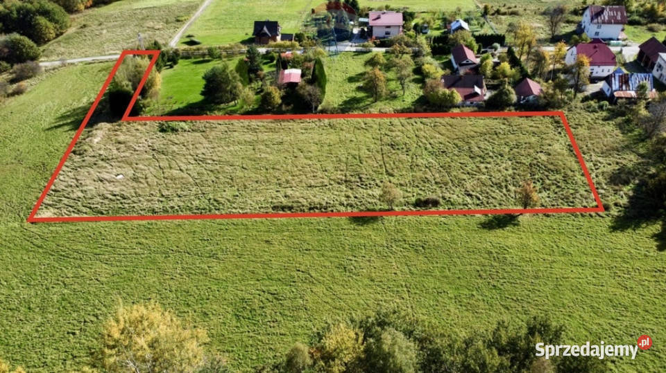 Działka inwestycyjna 2880 PUM Żywiec Sporysz sprzedam