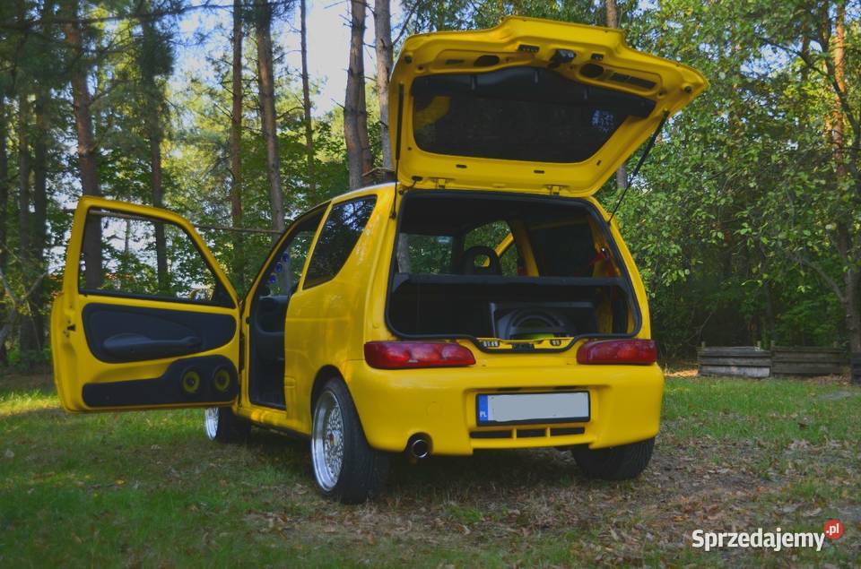 Fiat Seicento Sporting Abarth 2/3 mazowieckie Warszawa