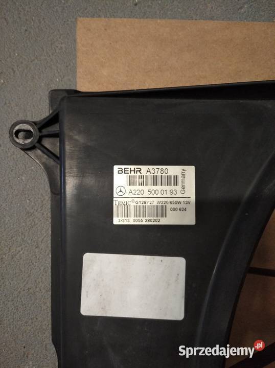 Obudowa wentylatora chłodnicy Mercedes Chojnów