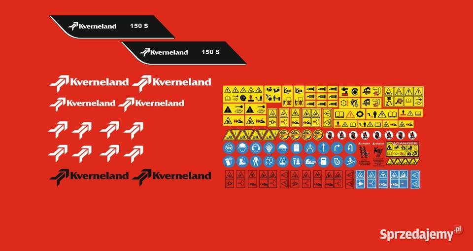 Naklejki Kverneland 150 s i inne modele super kujawsko-pomorskie Bydgoszcz