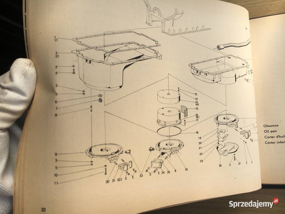 Dieselmotor 4 VD 145121 SRW Ersatzteilkatalog