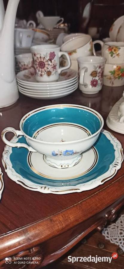 Filiżanka Eisenberg Syg Z lat 50 Porcelana i szkło Gdańsk