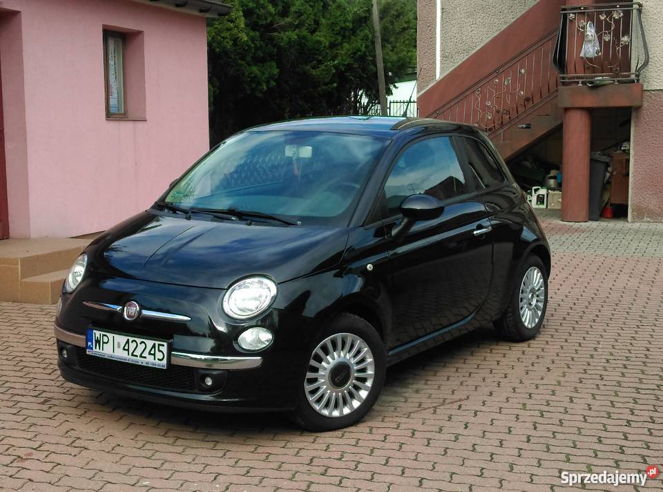 Piękny i jedyny taki w Polsce Fiat 500 czujnik zmierzchu Tarczyn
