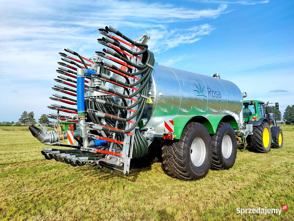 Wóz asenizacyjny ROSA 22R2 22000 litrów tandem Goliaty