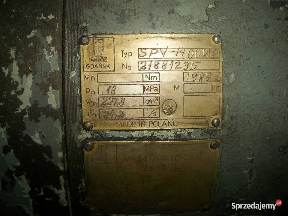 Pompy SPV14 Hydroster Olkusz