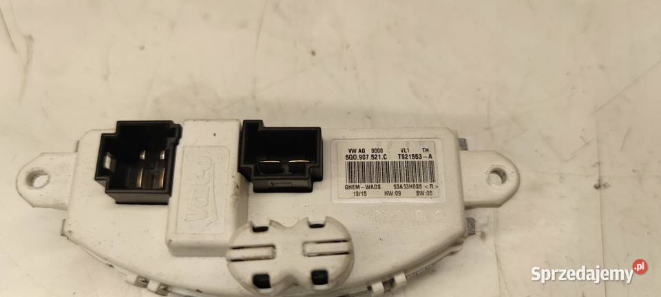 REZYSTOR OPORNIK DMUCHAWY AUDI A3 8V 5Q0907521C Przystajń