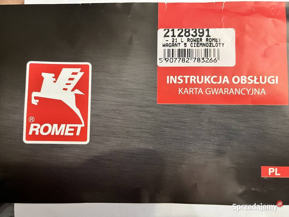 rower trekingowy Romet Wagant 5 21 kolor złoty Rowery i akcesoria Siemianowice Śląskie