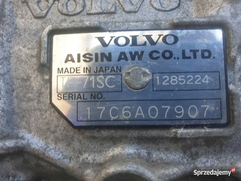 AUTOMATYCZNA SKRZYNIA BIEGÓW Volvo V60 15 T Chełm