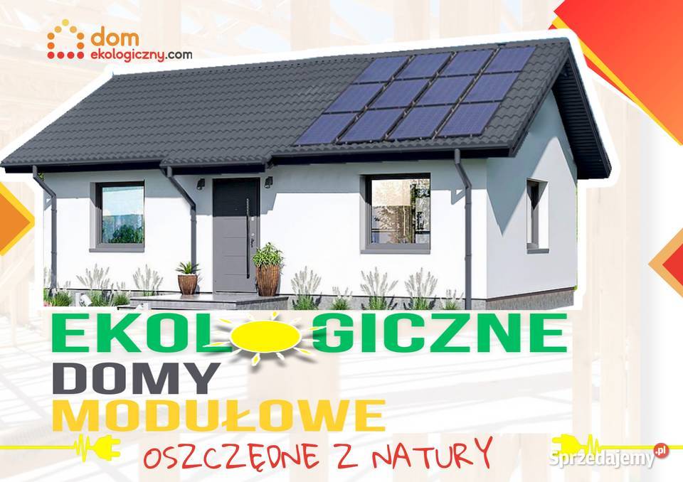 Wierzbna Ekologiczne domy modułowe o konstrukcji sprzedam
