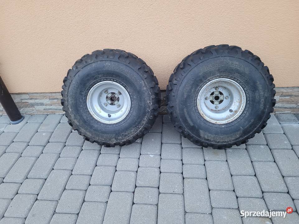 Koła z piastami tył z oponami z Quada SMC Szczyrzyc