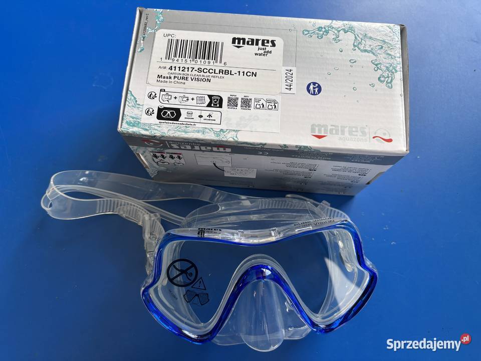 Maska do nurkowania Mares Aquazone Pure Vision Bytom sprzedam