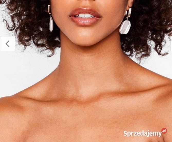 ASOS Ekskluzywne Kolczyki z perłą z Londynu NOWE Dla kobiet Kraków