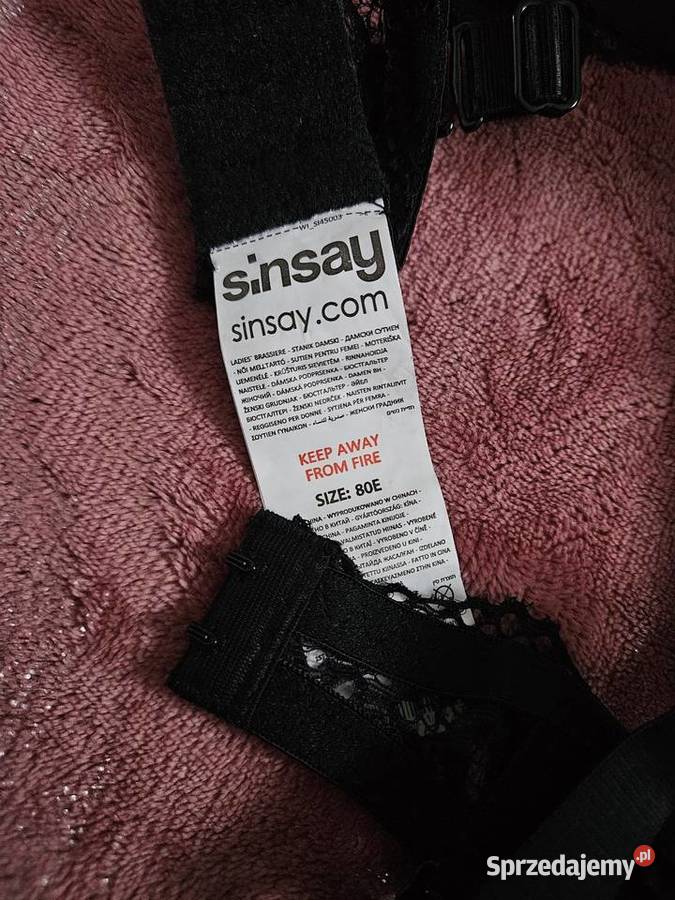 Piękny stanik Sinsay podlaskie Białystok