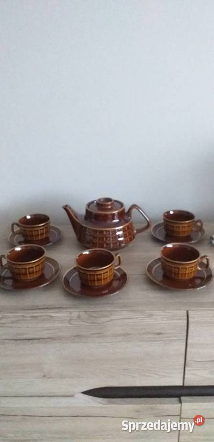 Zestaw sygnowany Pruszków Porcelana i szkło Antyki, Sztuka, Kolekcje sprzedam