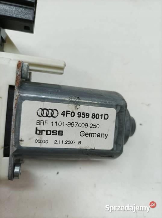 SILNICZEK SZYBY LEWY PRZÓD 4F0959801D Audi A6 osobowe sprzedam