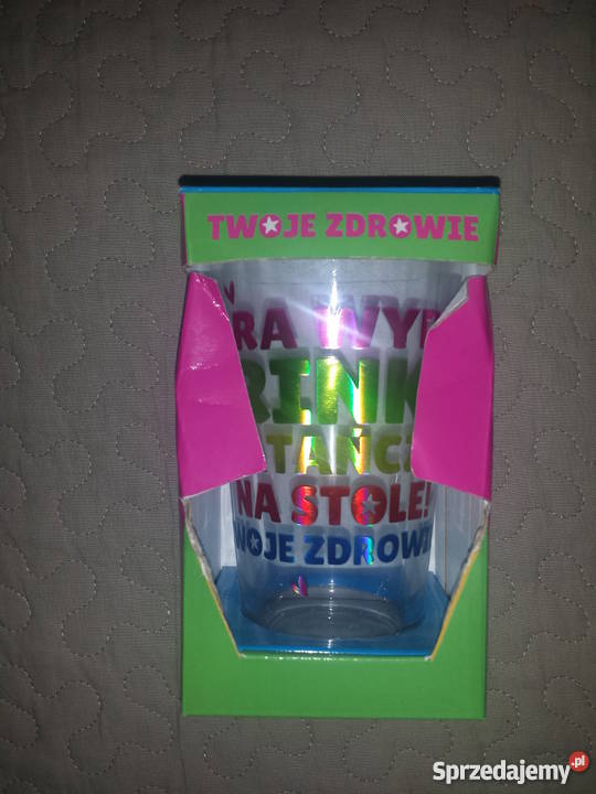 Nowa szklanka do drinków i napojów PAN DRAGON mazowieckie Warszawa