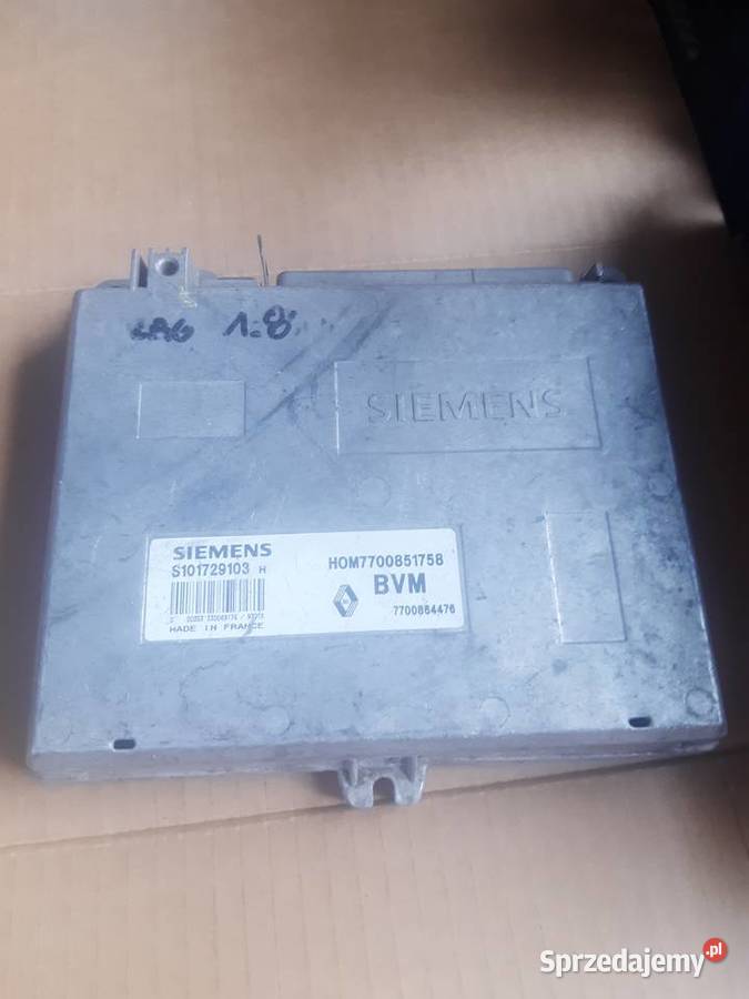 S101729103 H Clio 12 sterownik silnika komputer osobowe dolnośląskie Wrocław
