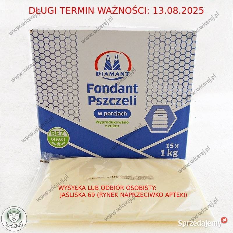Świeże Ciasto Pszczół Fondant Pszczeli 1 DIAMANT Jaśliska