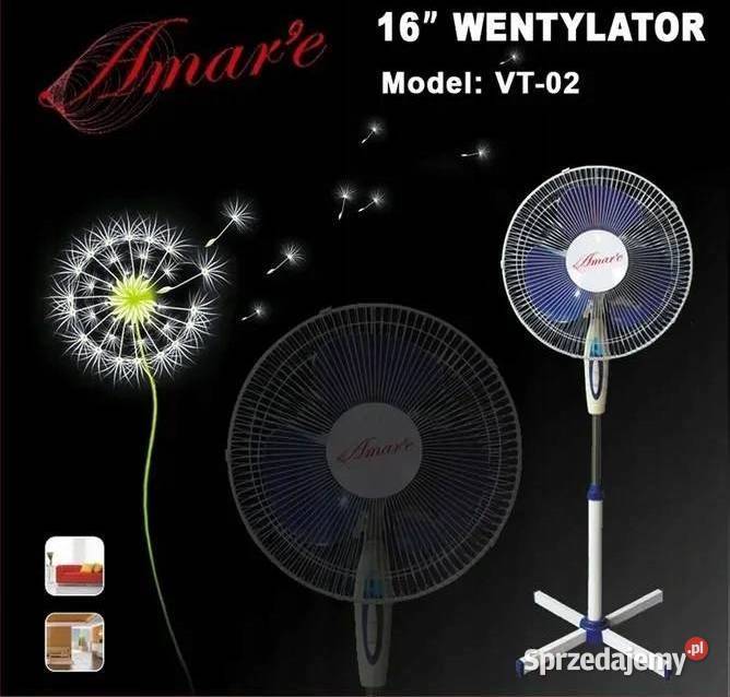 Wentylator przenośny Amare Vt02 40 40W
