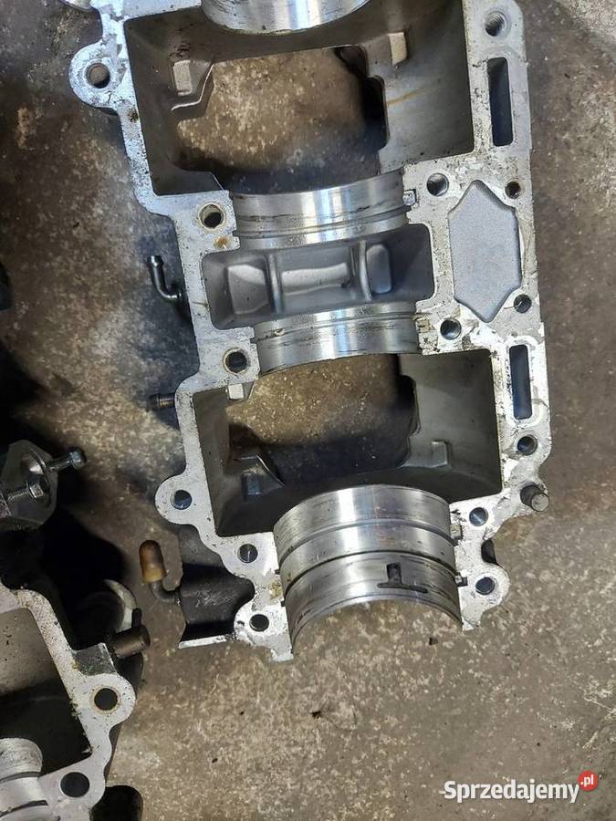 Skidoo rotax 593 kartery blok połówki rotax 600 dolnośląskie