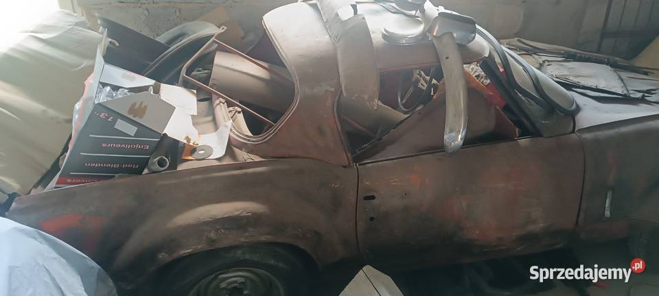 Triumph Spitfire 15 cabrio do renowacji Kopanino