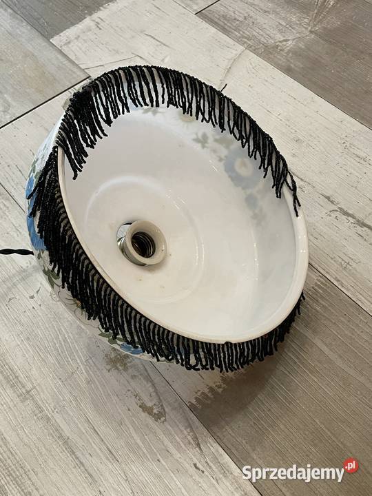 Stara lampa wisząca kuchenna z przeciwwagą Chudów sprzedam