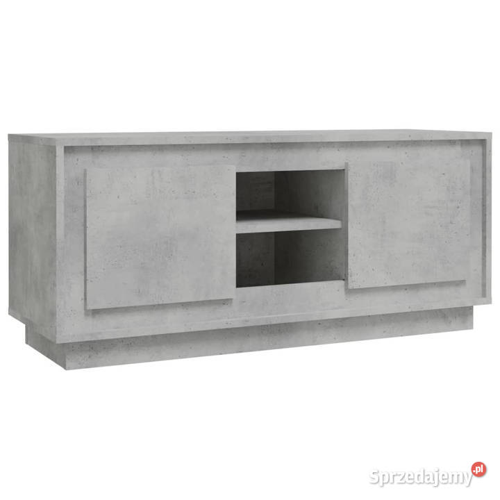 Szafka pod TV szarość betonu 102x35x45 WM819864 mazowieckie Warszawa sprzedam