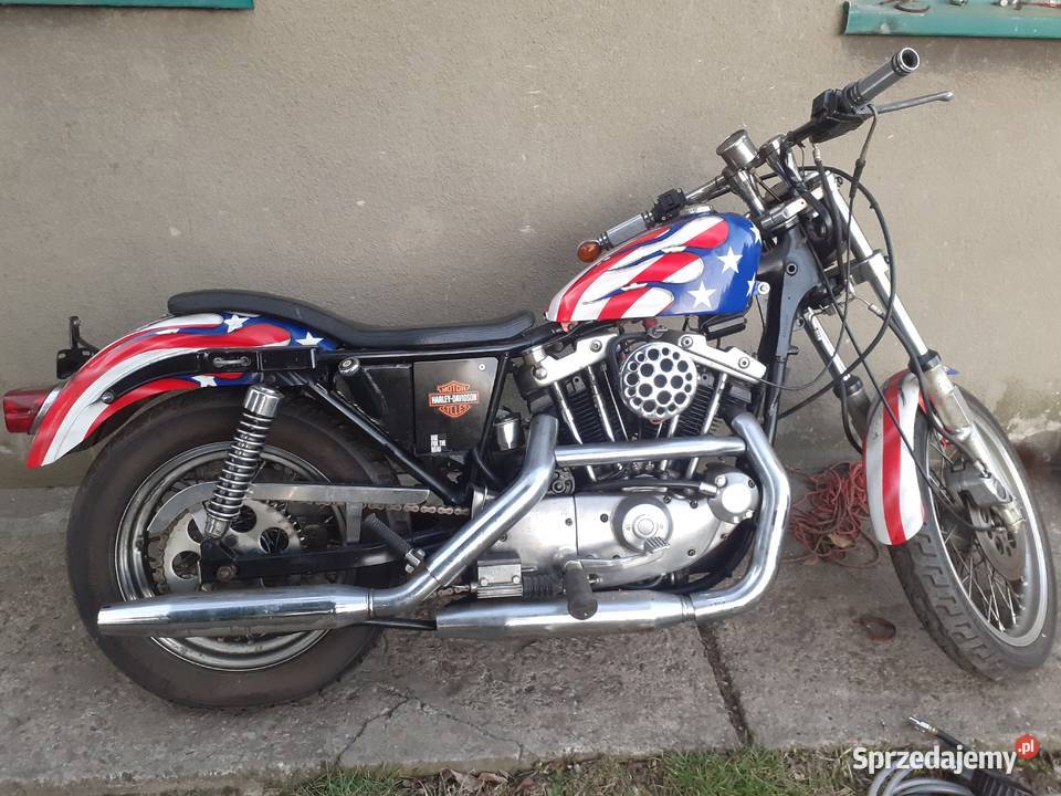 zbiornik paliwa harley sportster ironhead wielkopolskie Poznań sprzedam
