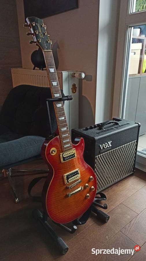 Gitara Richwood RE125 Piec VOX AD30VT les paul Kraków sprzedam