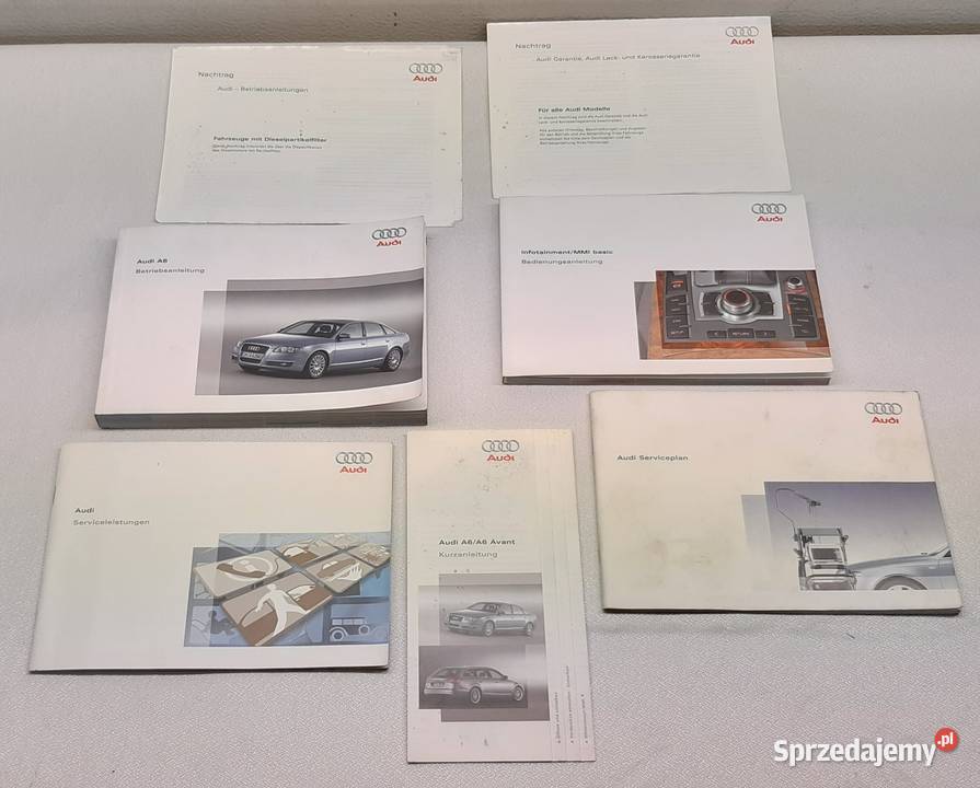 ETUI FUTERAŁ INSTRUKCJA OBSŁUGI AUDI A6 C6 sprzedam