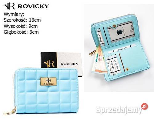 portfel damski PU RPKK02 Blue podkarpackie Stalowa Wola