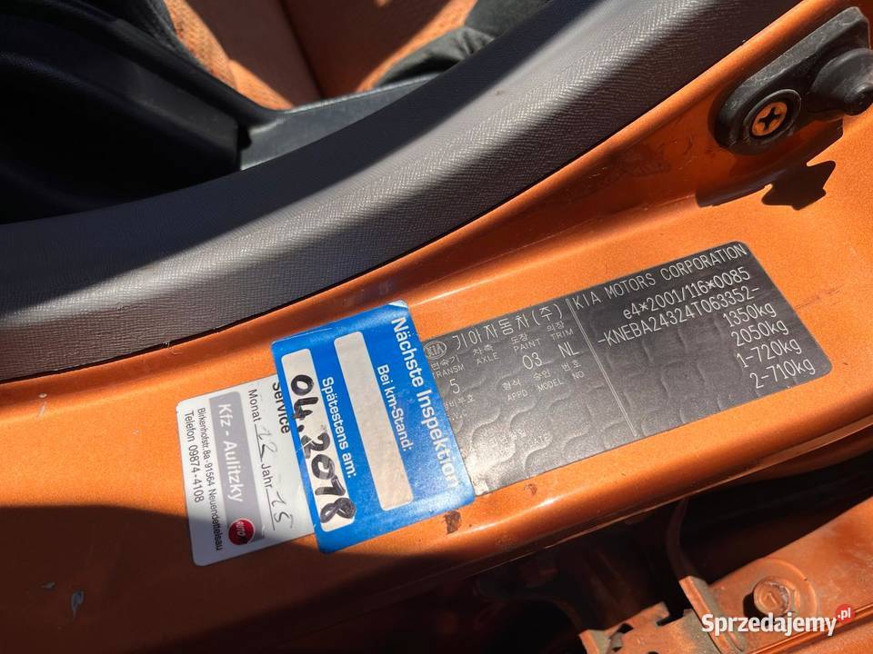 Kia Picanto bezwypadkowa orginalny przebieg Babice