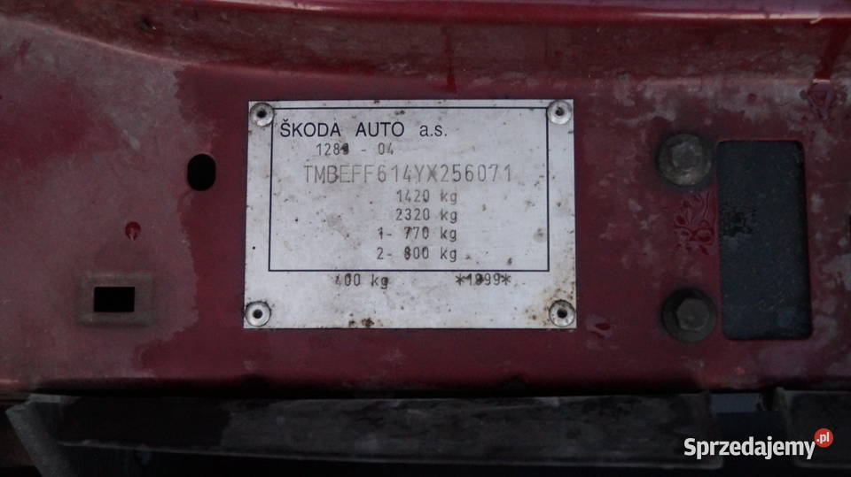 Skoda Felicia 13 Saga HATCHBACK II Szczepanowo