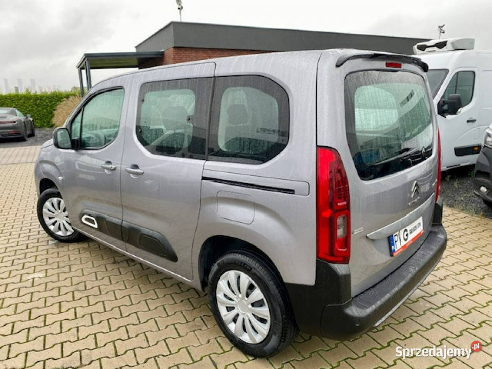 Citroen Berlingo SALON 25 5 OSÓB 2 x boczne Leszno