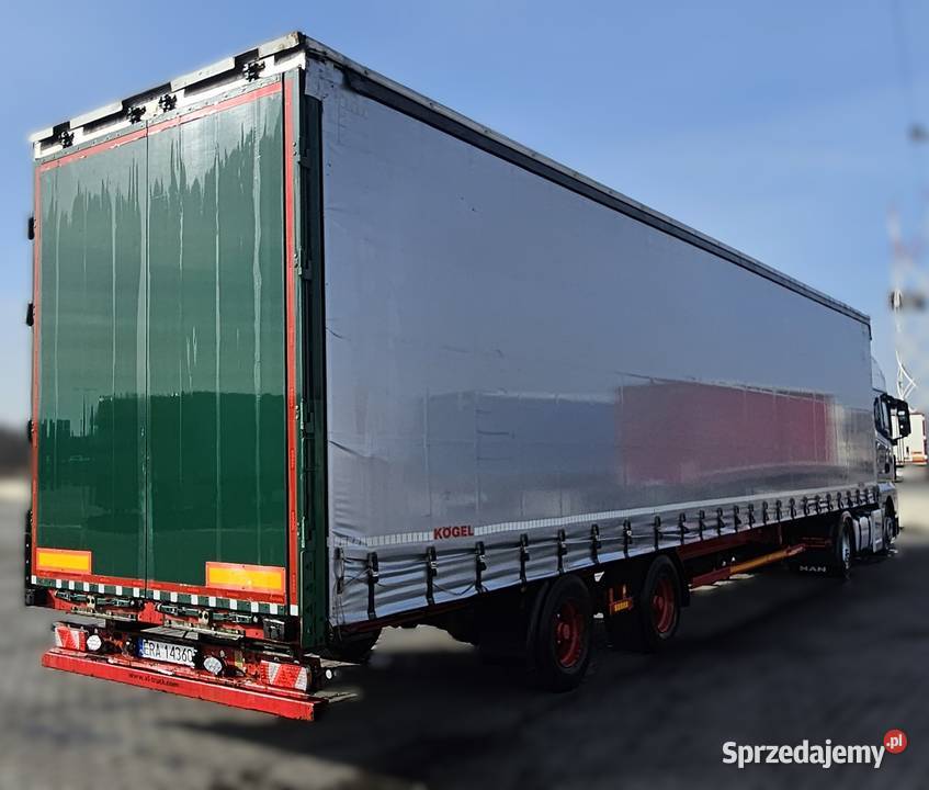 Naczepa Kogel SP18 Mega 2 Osiowa 2018 pełny VAT Częstochowa