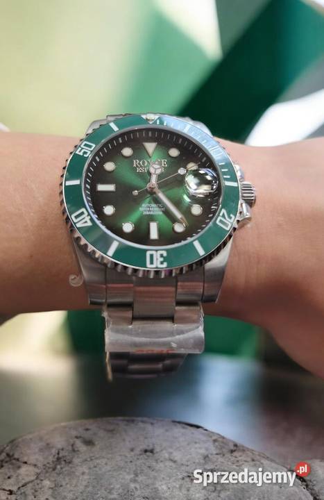 Zegarek Automatyczny ROYCE Zielony Diver Stan małopolskie Kraków