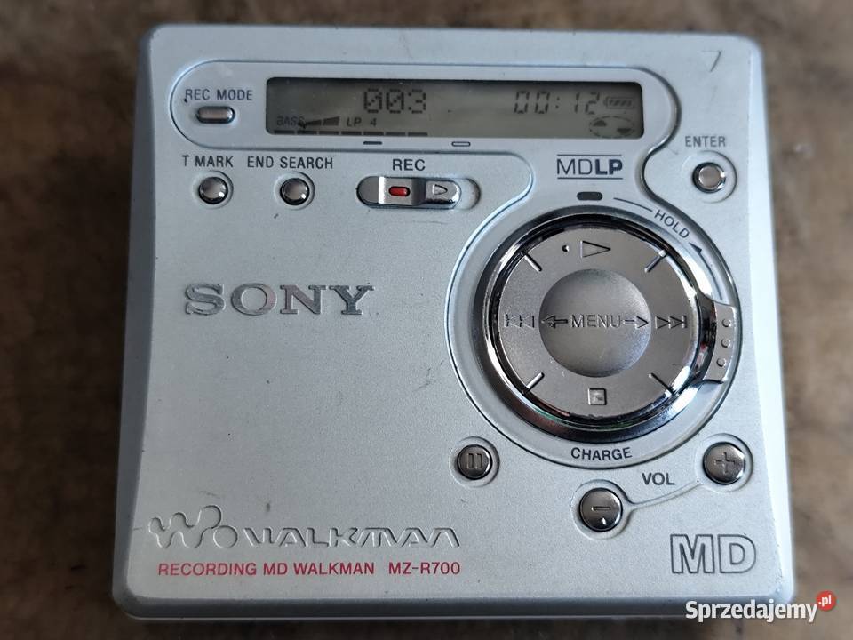 Walkman MD Sony MZR700 MDLP Odtwarzacze CD i MD Audio Mosty