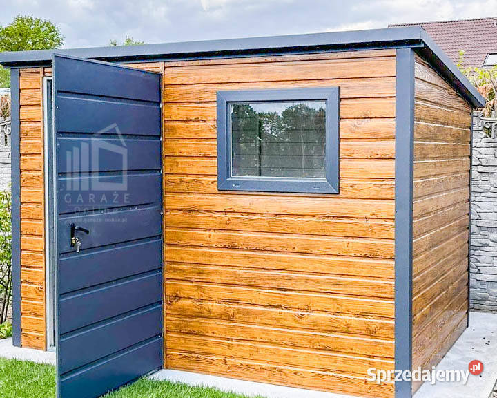 Schowek Domek ogrodowy 3x2m Drzwi Okno Busko-Zdrój