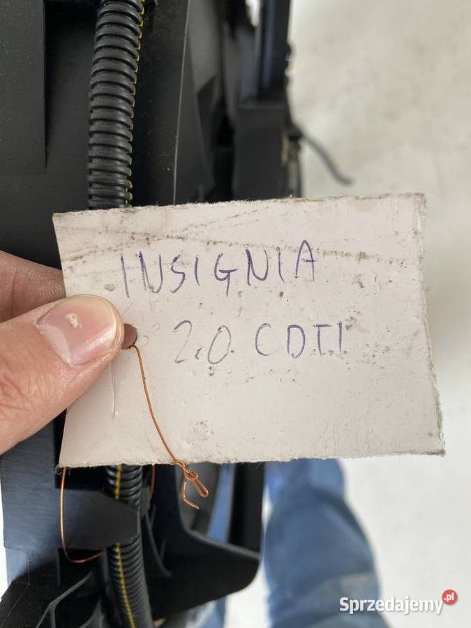 WENTYLATOR CHŁODNICY INSIGNIA 20 CDTI osobowe Wola Filipowska