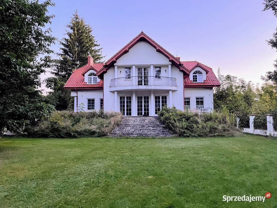 Przepiękna rezydencja w stylu dworkowym WIĄZOWNA Sprzedaż Wiązowna