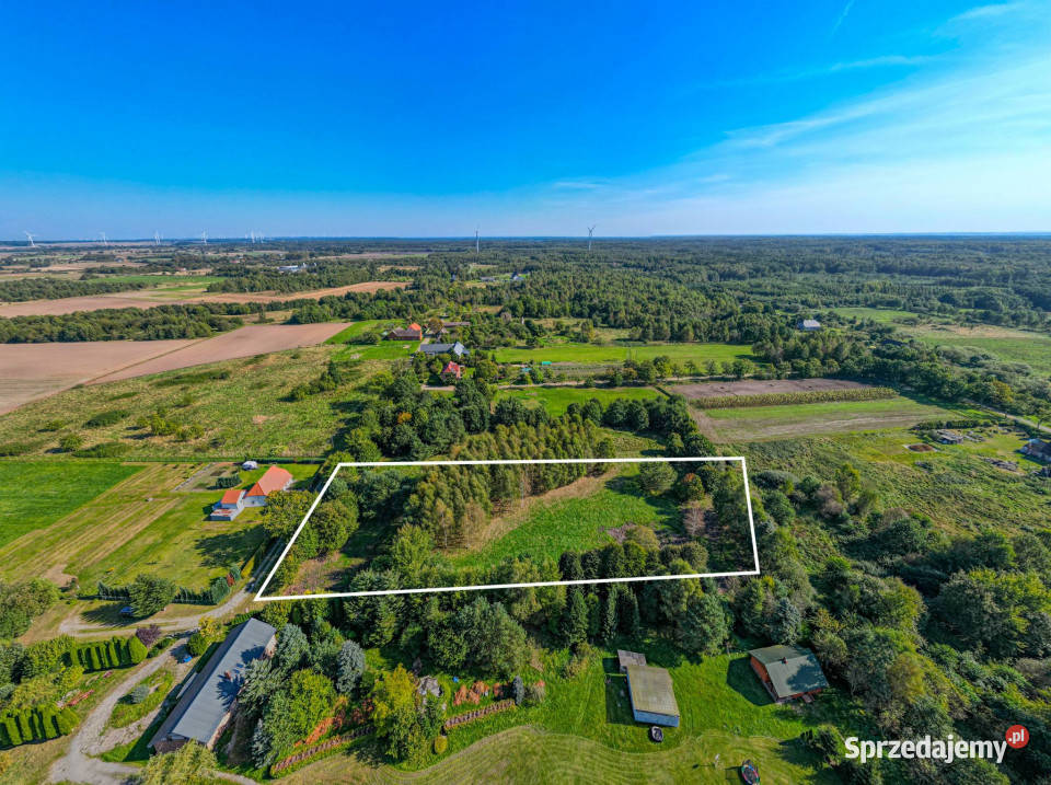 Działka budowlana z laskiem Darłowo sprzedam