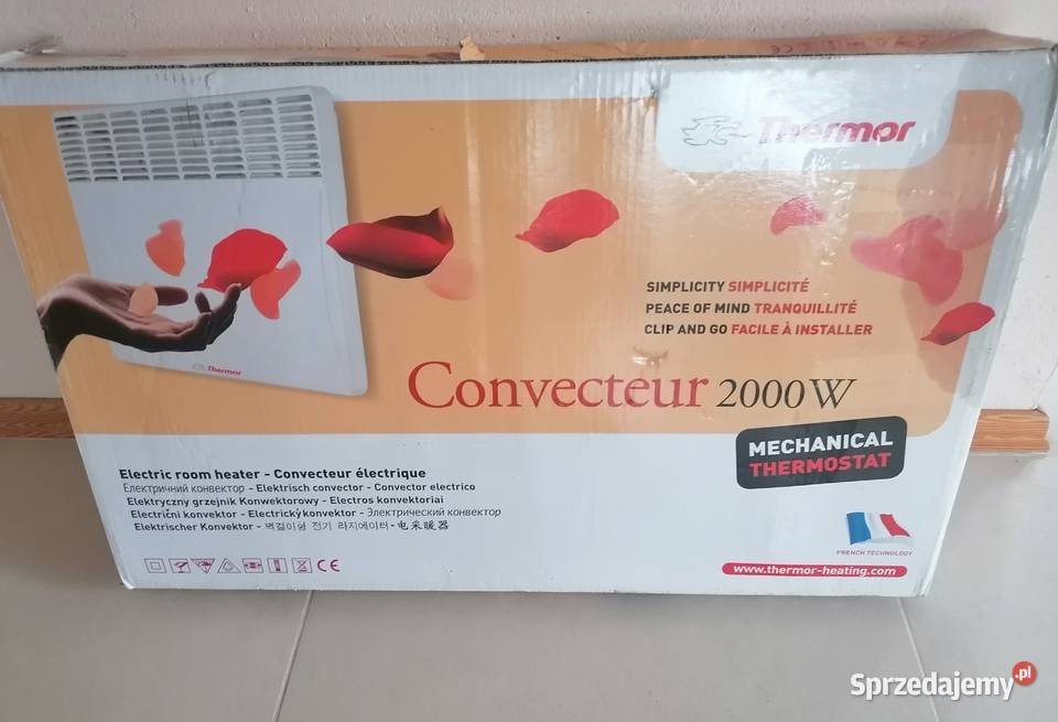 Grzejnik elektryczny konwektorowy Thermor 2000W Łódź