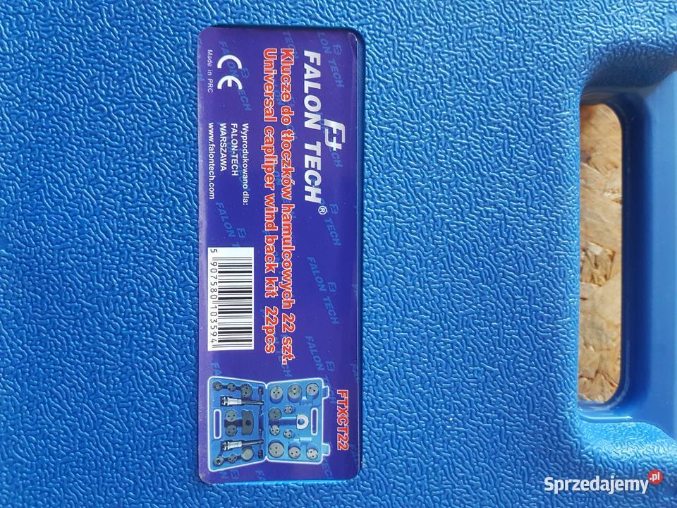 Zestaw do wyciskania tłoczków hamulcowych 22 el Głogowa