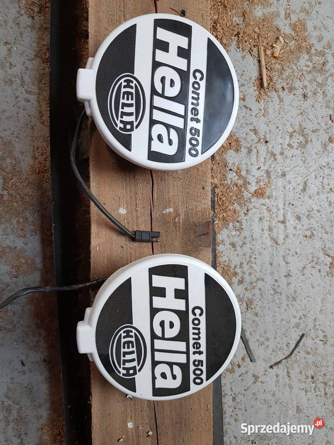 Halogeny Hella comet 500 ford escort mk4 Drzewica