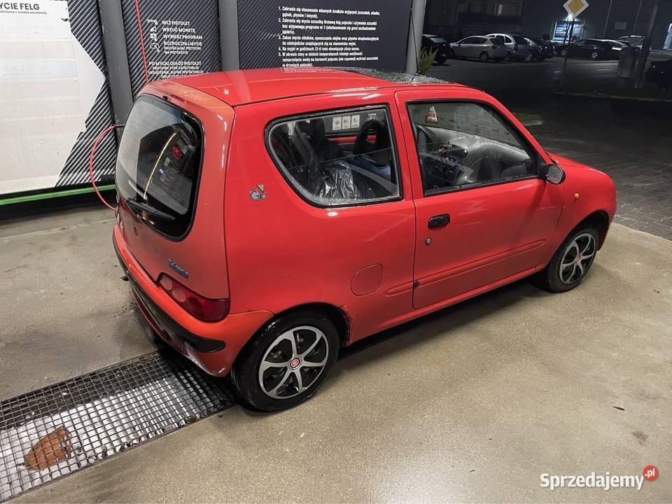 Fiat Seicento 09 BenzynaLPG 2002r Szyberdach Nidzica