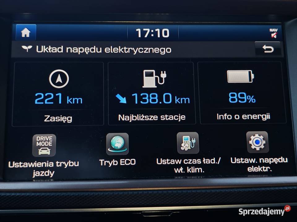 Hyundai Ioniq Electric w idealnym stanie warmińsko-mazurskie Działdowo