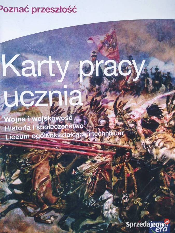Wojna i wojskowość historia karty pracy Warszawa sprzedam