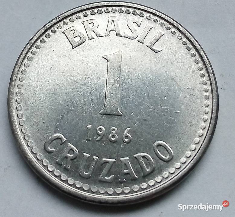 BRAZYLIA1 CRUZADO1986 r HERB Legionowo