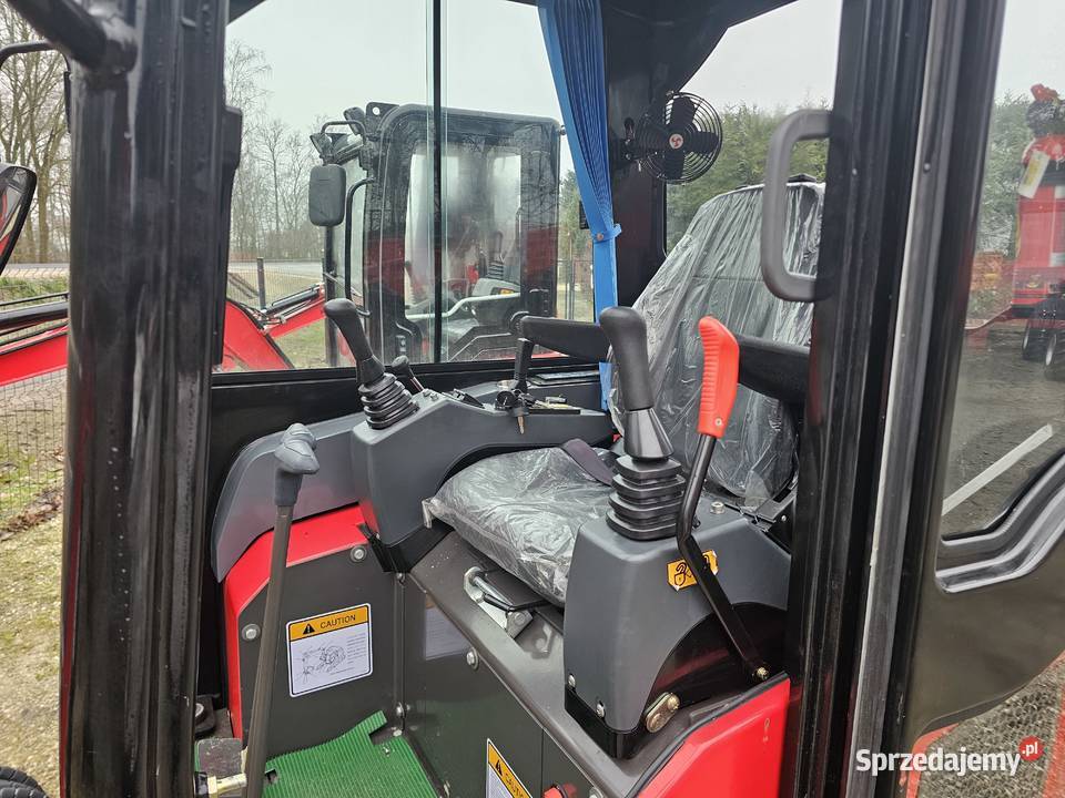 Minikoparki 15 do 2 t kubota Yanmar wielkopolskie Oborniki