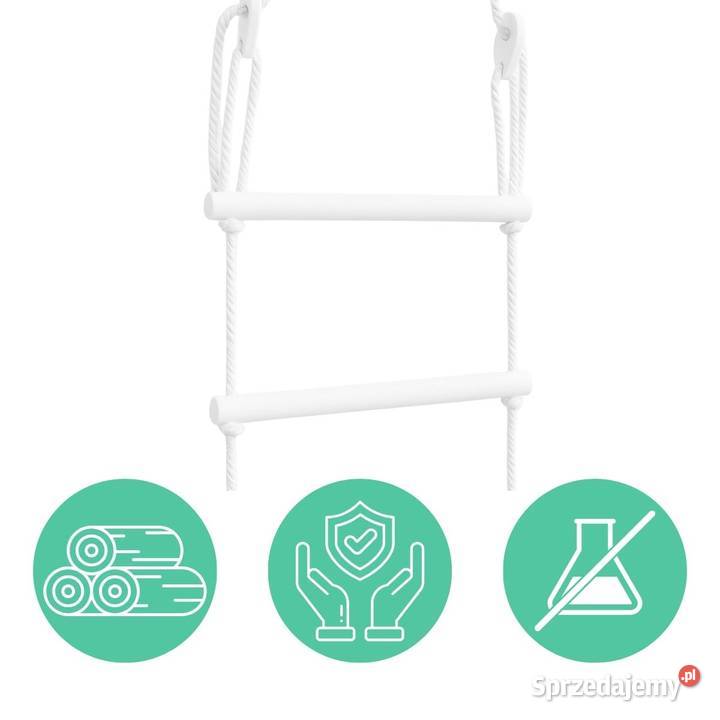drabinka linowa Skandiko biały Kraków